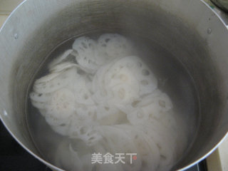 Cold Sweet and Sour Lotus Root Slices recipe