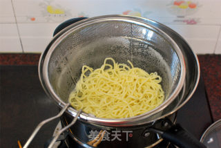 Handmade Egg Noodles with Meat Sauce recipe