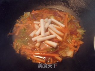 Korean Fried Rice Cake recipe
