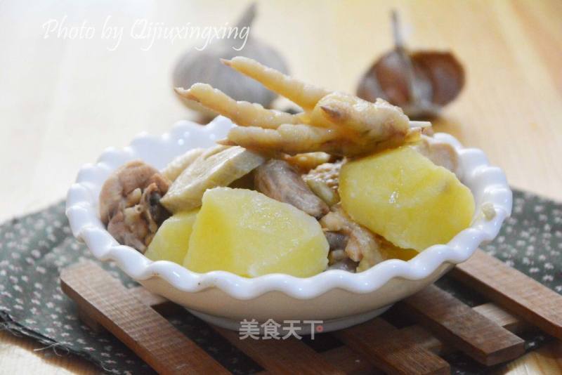 Potato and Gluten Roasted Chicken Nuggets recipe