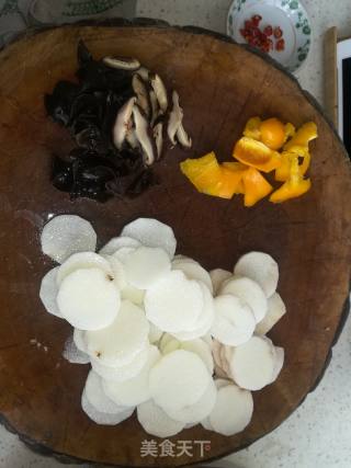 Stir-fried Yam recipe