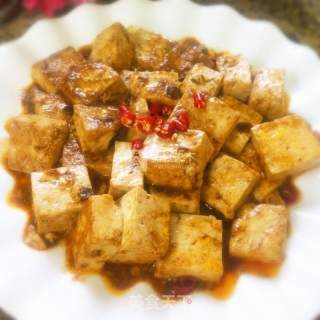 Spicy Tofu with Sauce recipe