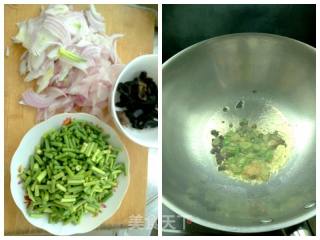 Fried Fungus with Garlic Moss and Onion recipe