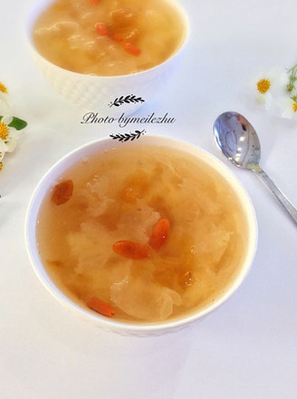 Peach Gum Soap Japonica Rice Tremella Soup