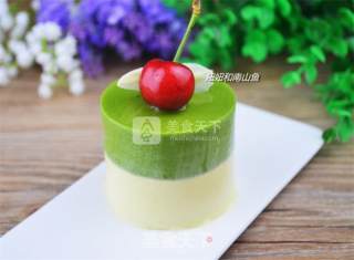 Matcha Vanilla Mousse recipe