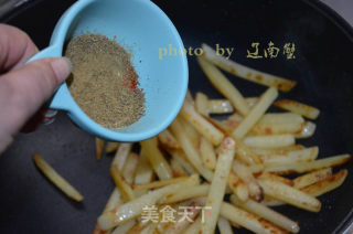 Homemade French Fries, Just Use The Most Common Wok recipe