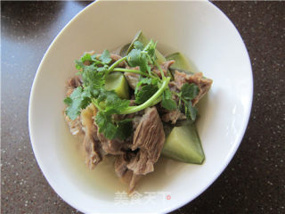 Lamb Stew with Green Radish recipe