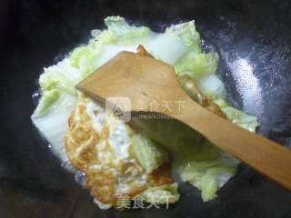 Cabbage Boiled Poached Egg recipe