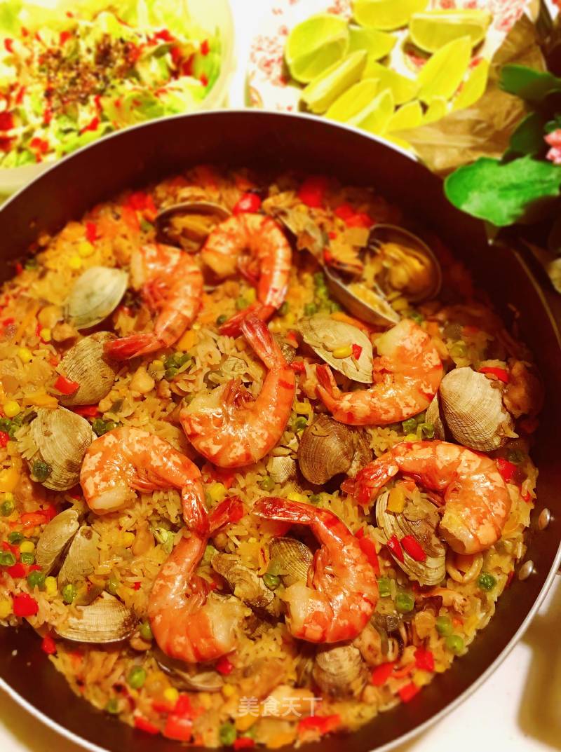 Spanish Seafood Risotto