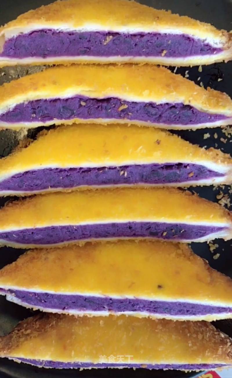 Purple Sweet Potato Sandwich recipe