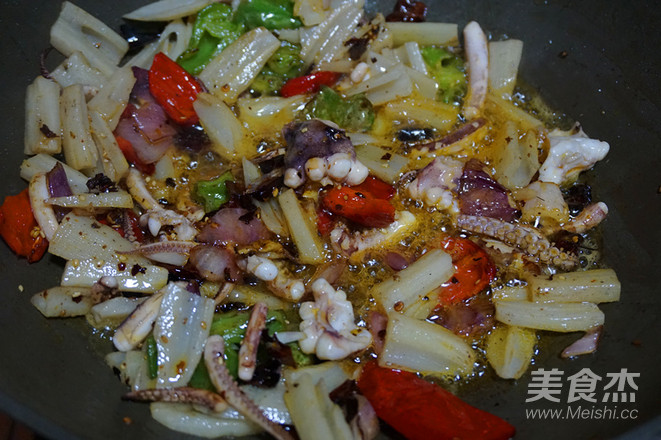 Stone Pot Squid recipe