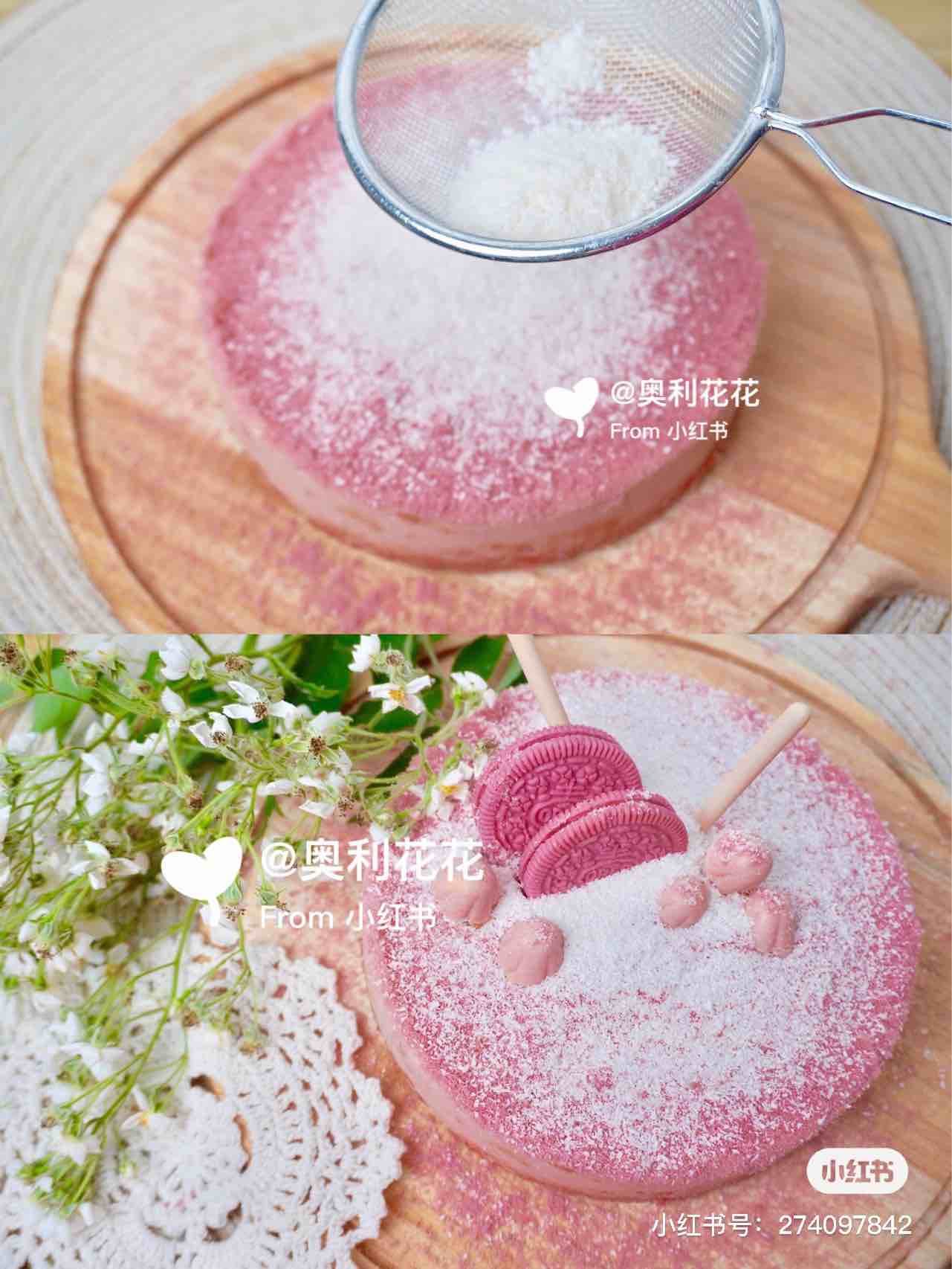 Pink Oreo Cake recipe