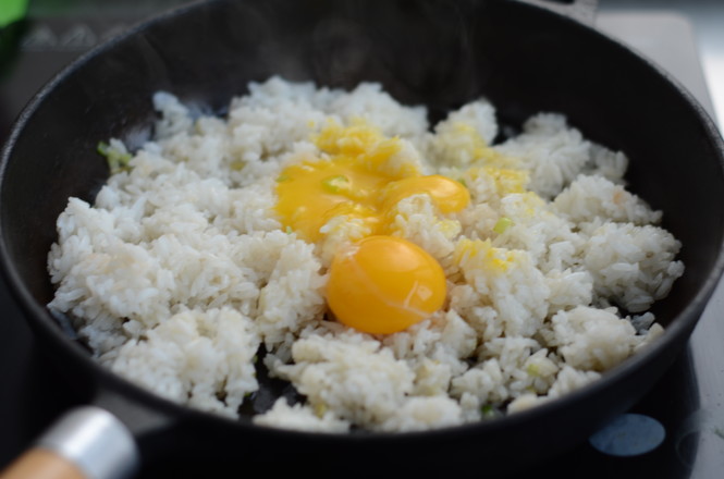 Golden Egg Fried Rice recipe