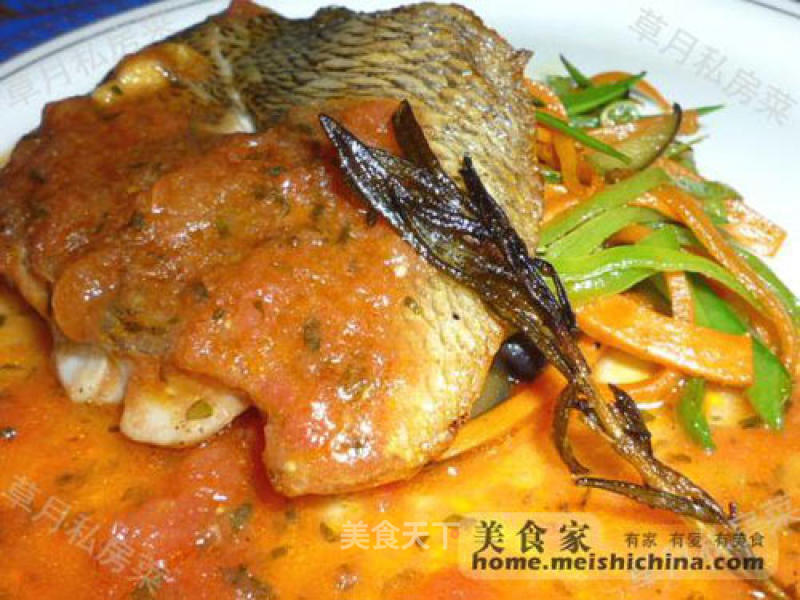 Italian Style Pan-fried Sea Bass
