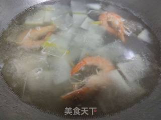 Winter Melon Prawn Soup recipe
