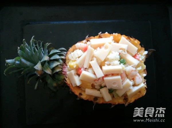 Pineapple Baked Rice recipe