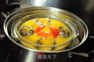 #新农健康婚纱#---tomato Clam Steamed Egg recipe