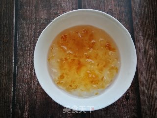 Sweet Potato Peach Gum Tremella Syrup recipe