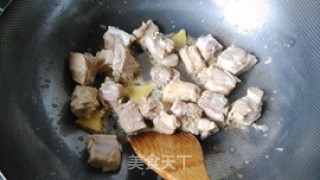 Pork Ribs Roasted Rice Cake recipe