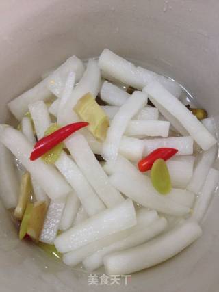 Delicious Radish Sticks recipe