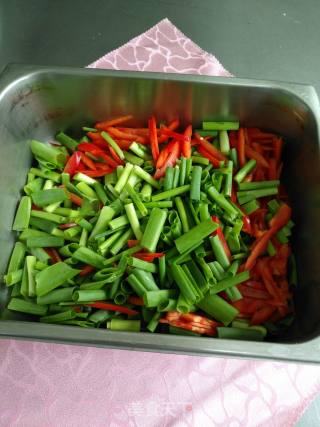Chives and Dried Tofu recipe
