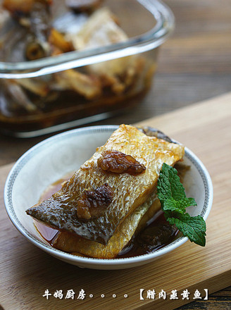 Steamed Yellow Croaker with Bacon recipe