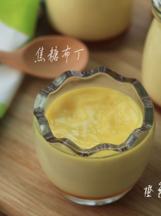 Egg Cup Pudding Caramel Flavor (for Babies) recipe