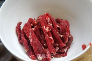 Stir-fried Beef Strips recipe