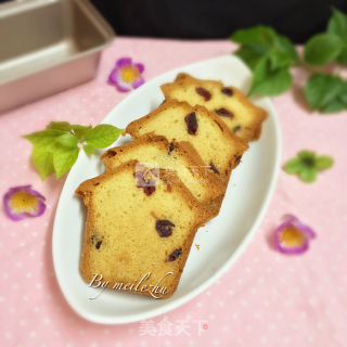 Cranberry Pound Cake recipe