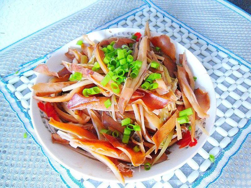 Steamed Dried Squid recipe