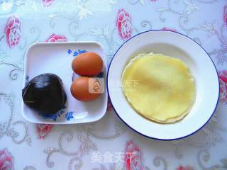 #aca Baking Star Competition# Egg Crepe Burger recipe