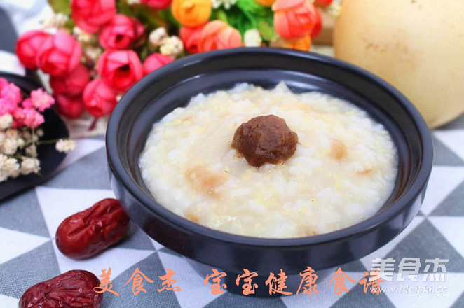 Healthy Recipes for Babies with Red Dates, White Fungus and Sydney Porridge recipe