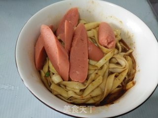 Lazy Version of Clear Noodle Soup recipe