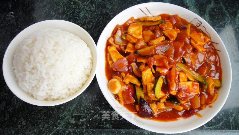 Korean Chicken Rice Bowl recipe