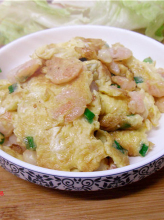 Scrambled Eggs with Shrimp recipe