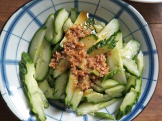 Pork Heart Mixed with Cucumber recipe