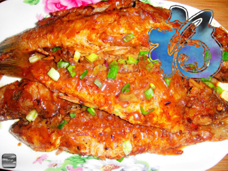 Braised Yellow Croaker with Black Bean Sauce recipe