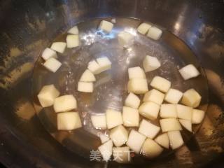 #团圆饭# Apple Cooked Glutinous Rice Balls recipe