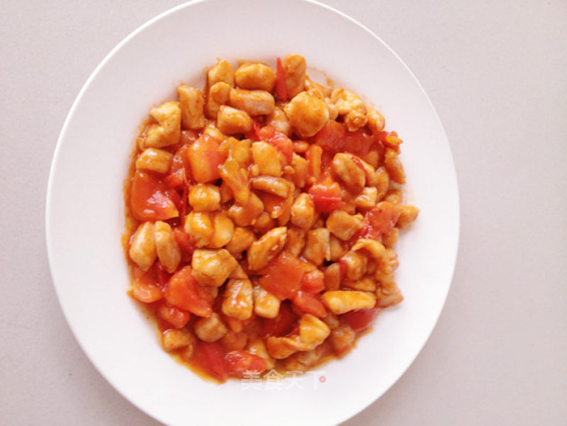 Diced Chicken in Tomato Sauce recipe