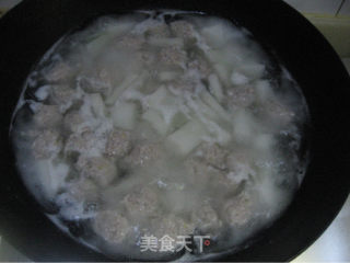 Winter Melon Meatball Soup recipe