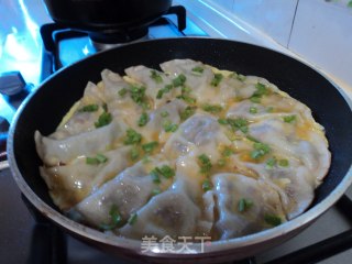 Improved Version of Egg Fried Dumplings--------fresh Dumplings are More Delicious recipe