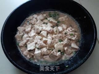 Braised Tofu with Shrimp Paste recipe