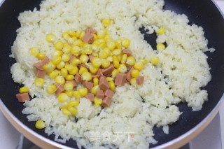 Omelette Rice with Tomato Sauce recipe