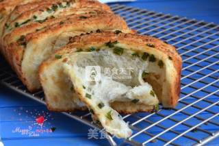 #aca烤明星大赛# Scallion Fragrant Pork Floss Shredded Bread recipe