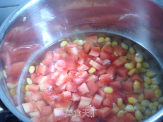 Pretty Drops-fried Colorful Dices recipe