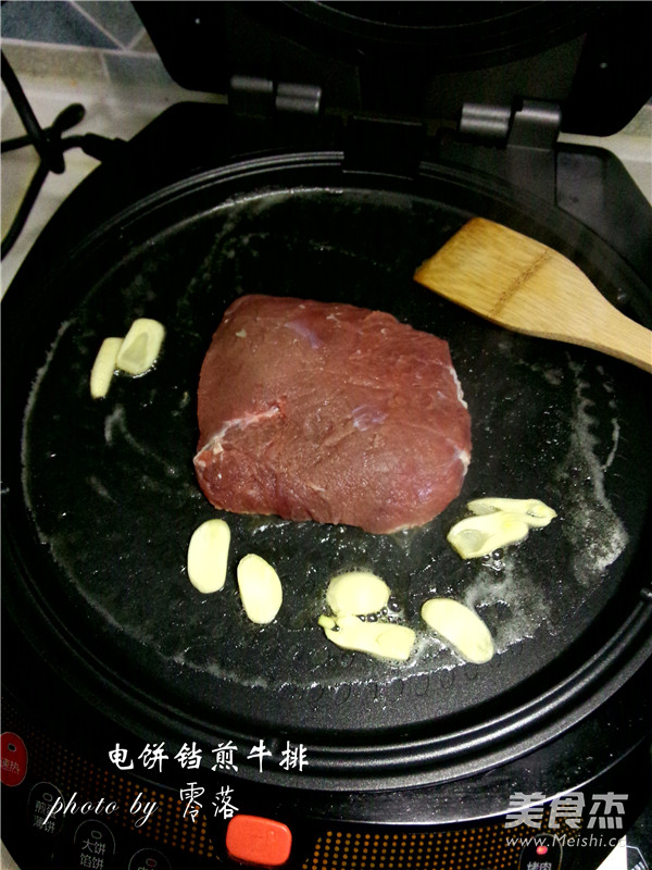 Steak on Electric Baking Pan recipe