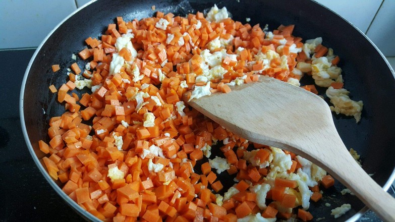 The Reversal of The Leftover Rice-fried Rice with Pepper Jelly recipe