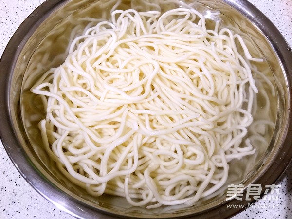 Cold Noodles with Three-sili recipe