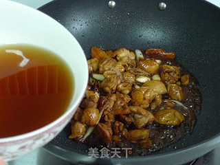 Stewed Chicken Drumsticks with Mushrooms recipe