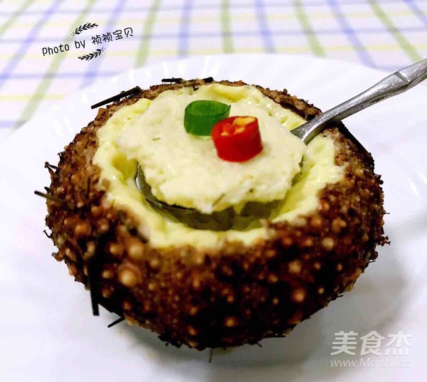 Sea Urchin Lying Custard recipe